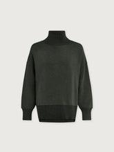 Varley Elva Barker High-Neck Sweat - Olive Marl
