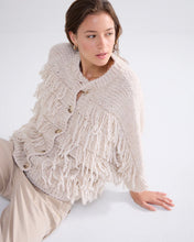 Summum Woman Cardigan With Fringes - Ivory