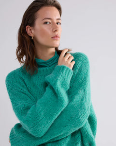 Summum Woman Alpaca Blend Jumper - Peacock