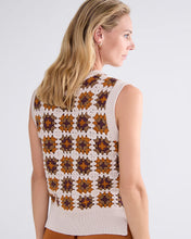 Summum Woman Spencer Crocthet Tank - Multi Brown