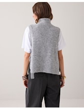 Embellished Spencer Cozy Melange Knit