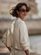 Varley Hartwell Button Through Sweat - Pristine