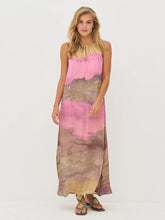 Nu Denmark Long Dana Dress - Pink Mix