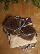 Black Colour Alina Soft Scarf - Coffee