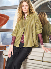 Black Colour Malone Shirt - Dark Lime