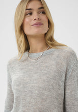 Saint Tropez Sabbara Short Sleeve Pullover - Mist Grey Melange