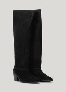 Summum Woman Suede Boots - Black