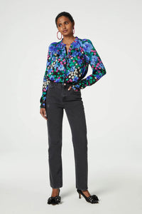 Fabienne Chapot Didi Blouse - Blue Pansy Rain