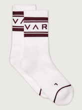 Varley Astley Active Socks - White/Port