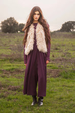 Summum Woman Afghan Faux Fur Gilet - Ivory