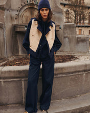 Summum Woman Boucle Wool Mix Gilet - Midnight Blue