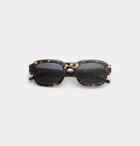 A.Kjærbede Halo Sunglasses - Black/Yellow Tortoise