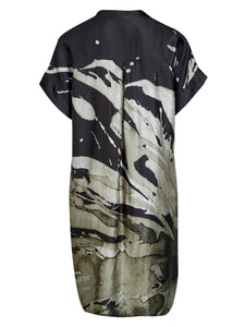 Nu Denmark Abbi Tunic Dress - Army Mix