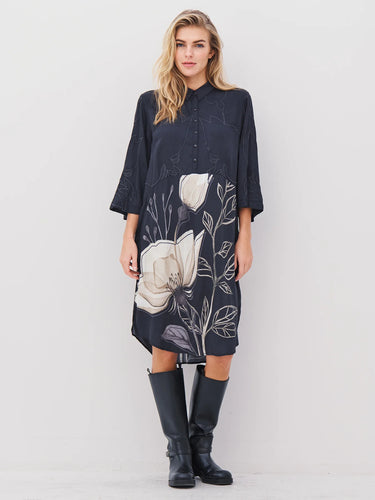 Nu Denmark Andy Dress - Black Mix