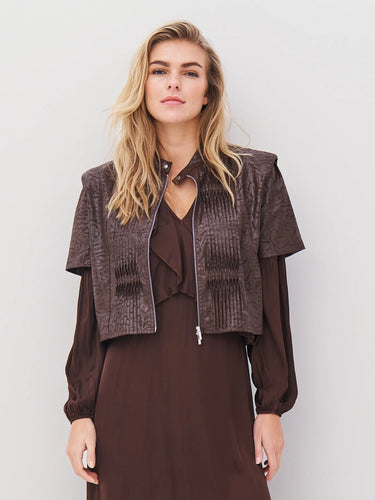 Nu Denmark Anett Blouse - Cappuccino
