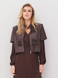 Nu Denmark Anett Blouse - Cappuccino