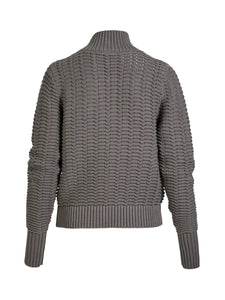 Nu Denmark Anja Blouse Knit - Grey Mix