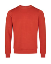 Mos Mosh Mens Abel Crew Neck Sweatshirt - Burned Orange