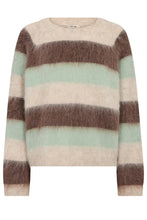 Mos Mosh Suvi Stripe Knit - Frosty Green