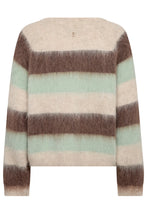 Mos Mosh Suvi Stripe Knit - Frosty Green