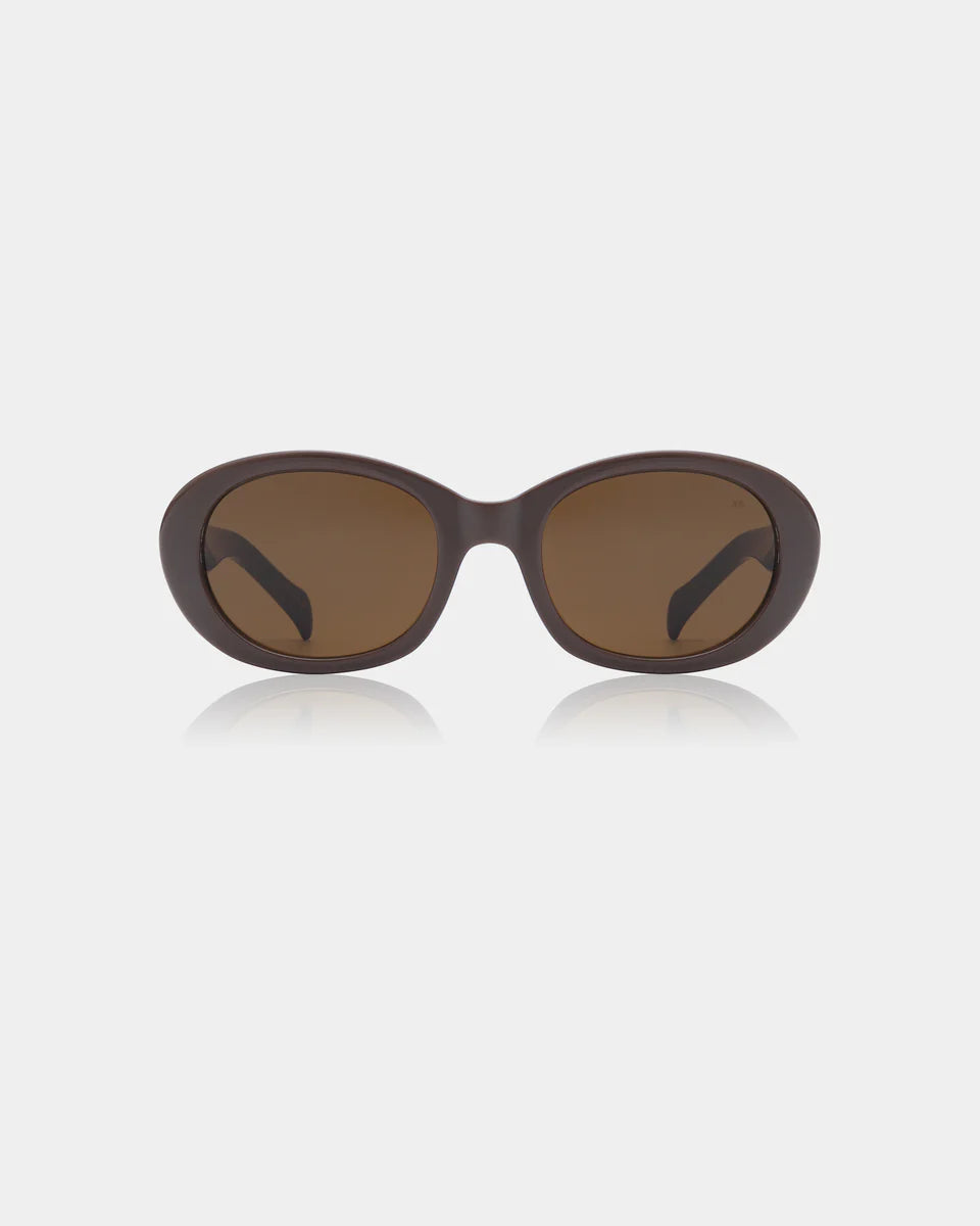 A.Kjaerbede Anma Sunglasses - Chocolate