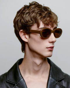 A.Kjaerbede Anma Sunglasses - Chocolate