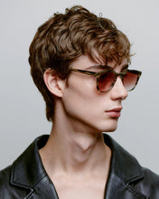 A.Kjaerbede Bate Sunglasses - Striped Horn