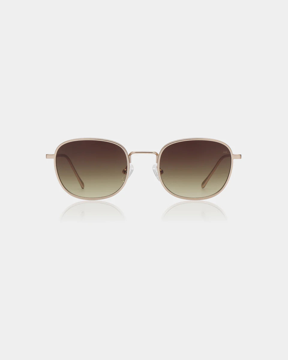 A.Kjaerbede Hello Sunglasses - Matte Gold