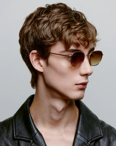 A.Kjaerbede Hello Sunglasses - Matte Gold
