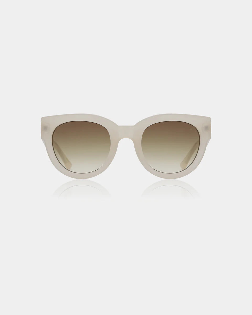 A.Kjaerbede Lilly Sunglasses - Cream Bone
