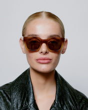 A.Kjaerbede Nancy Sunglasses - Demi Brown