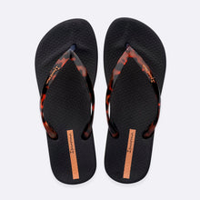 Ipanema Anatomic Connect II Flip Flops - Black/Clear