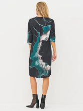 Nu Denmark Babeth Tunic - Petrol Green Mix