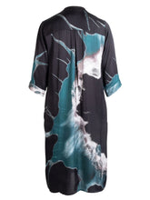 Nu Denmark Babeth Tunic - Petrol Green Mix