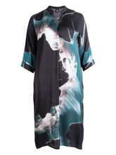 Nu Denmark Babeth Tunic - Petrol Green Mix