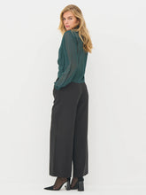 Nu Denmark Billie Shirt - Petrol Green Mix