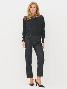 Nu Denmark Bobbi Blouse Knit - Black