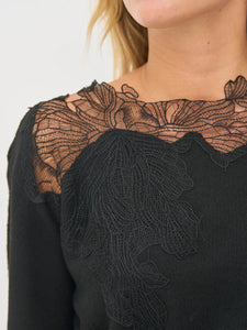 Nu Denmark Bobbi Blouse Knit - Black