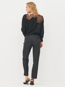 Nu Denmark Bobbi Blouse Knit - Black