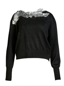 Nu Denmark Bobbi Blouse Knit - Black