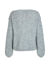 Nu Denmark Bodil Blouse Knit - Iron Grey