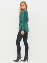 Nu Denmark Boel Blouse - Petrol Green