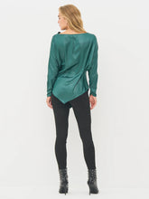 Nu Denmark Boel Blouse - Petrol Green