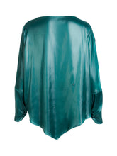 Nu Denmark Boel Blouse - Petrol Green