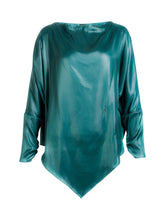 Nu Denmark Boel Blouse - Petrol Green