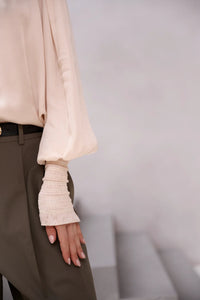 BRDR Sofia Shirt - Pink Champagne