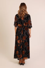 Traffic People Burnout Millie Dress - Black