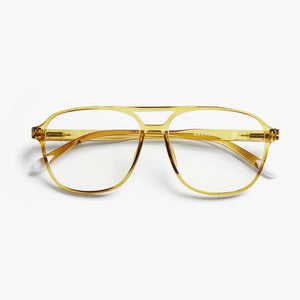Barner Brad Glossy Glasses - Ecru Olive