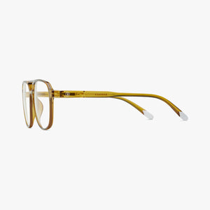 Barner Brad Glossy Glasses - Ecru Olive