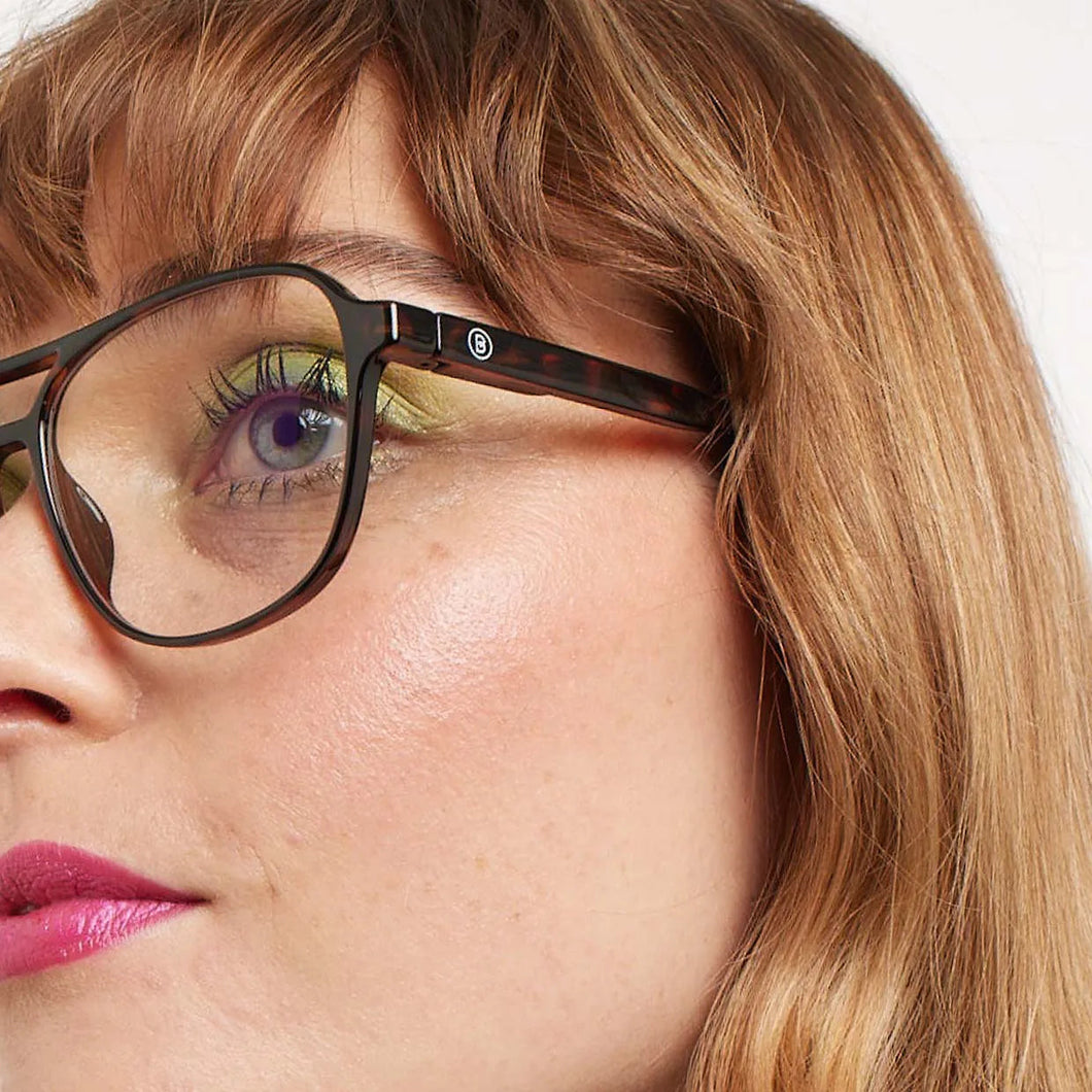 Barner Brad Glossy Glasses - Tortoise